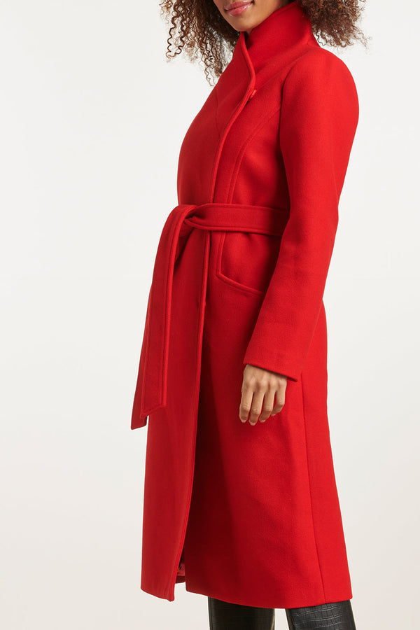 Smashed Lemon 23617 Dames Lange Jas | Red