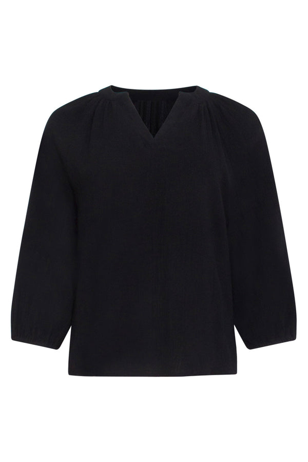 Smashed Lemon 24092 Luchtige Top Tetra | Black