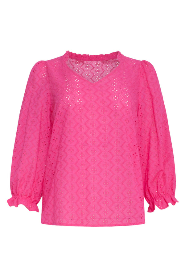 Smashed Lemon 24096 Fuchsia Brie Anglaise | Pink