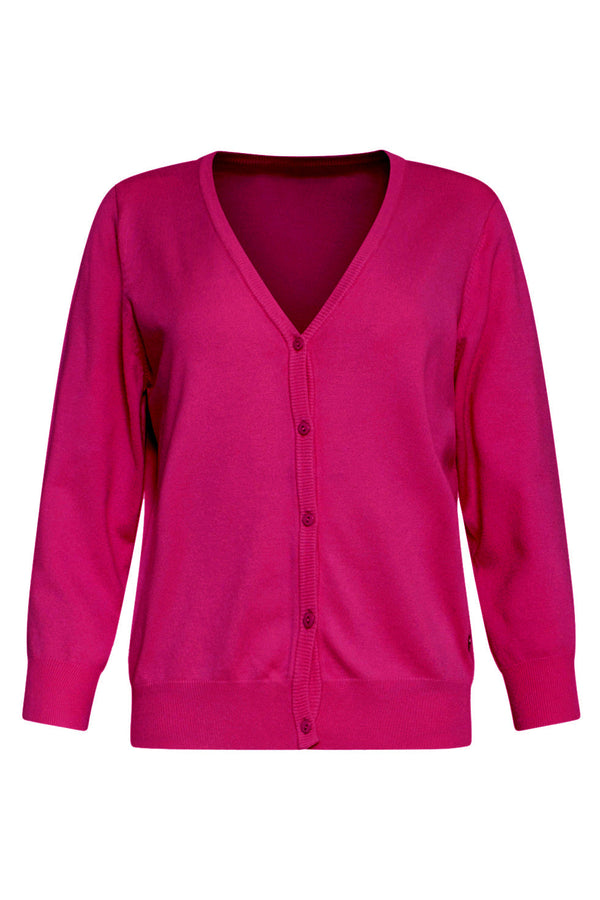 smashed lemon 24119 Fuchsia Zacht Zomer Vest | Pink