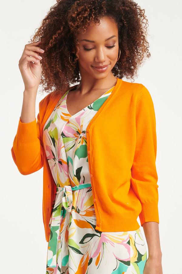 Smashed Lemon 24119 Zacht Zomer Vest | Orange