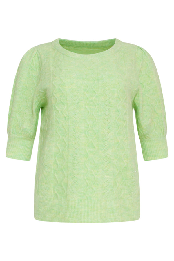 Smashed Lemon 24121 Lime Gebreide Trui | Lime