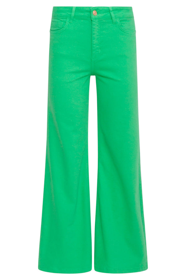 Smashed Lemon 24169 Flared Jeans | Green