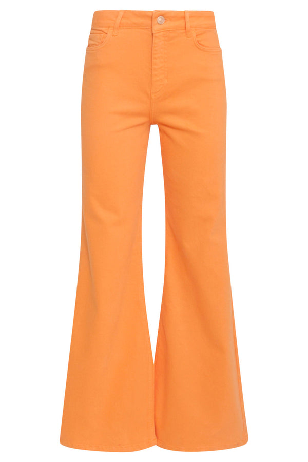 Smashed Lemon 24169 Flared Jeans | Orange