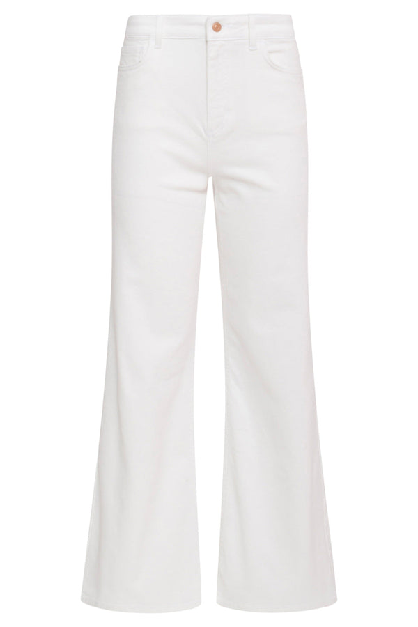 Smashed Lemon 24169 Te Flared Jeans | White