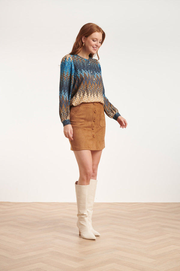 Smashed Lemon 24596 Suède Knooprokcognac | Cognac