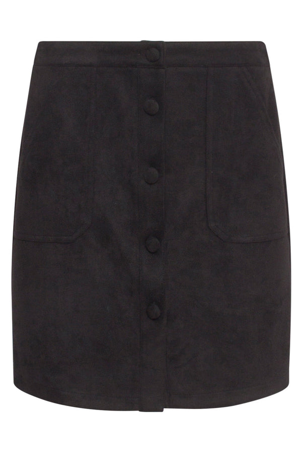 Smashed Lemon 24596 Suède Knooproke | Black