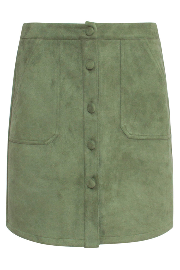 Smashed Lemon 24596 Suède Knooprokleger | Army Green