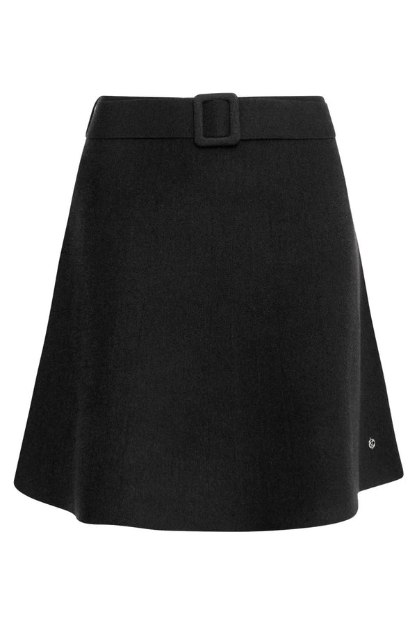 Smashed Lemon 24706 Kort Gebreide E Rok | Black