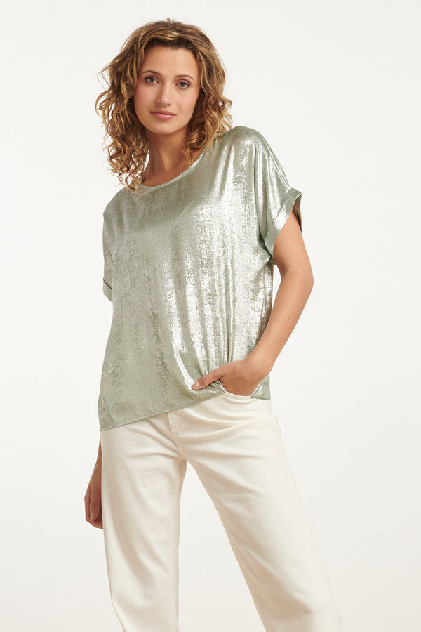 smashed lemon 25112 Licht Metallic Top | Soft Green smashed lemon 25112 Licht Metallic Top | Soft Green