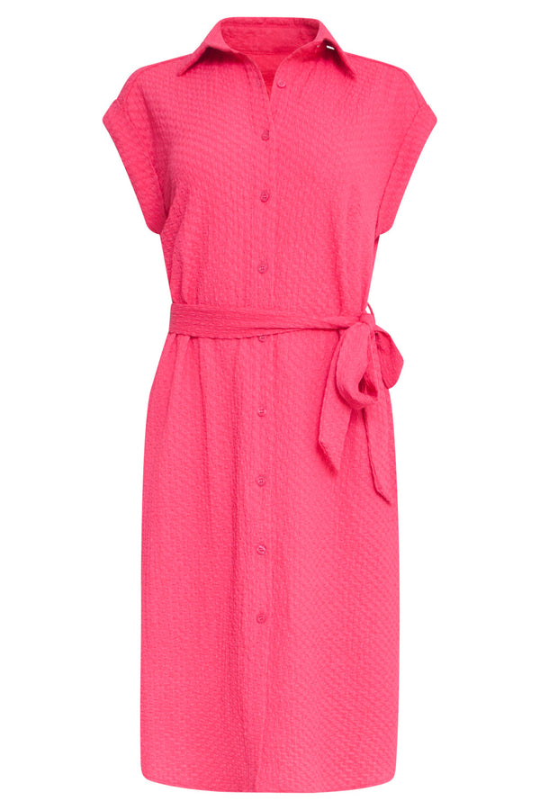 Smashed Lemon 25118 Crinkle Shirtjurk | Pink