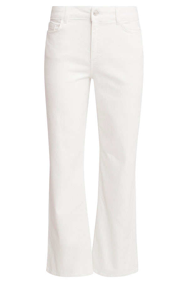 Smashed Lemon 25207 Te Denim Straight Jeans | White