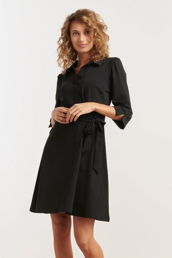 smashed lemon 25243 Travel Kwaliteit Jurk | Black