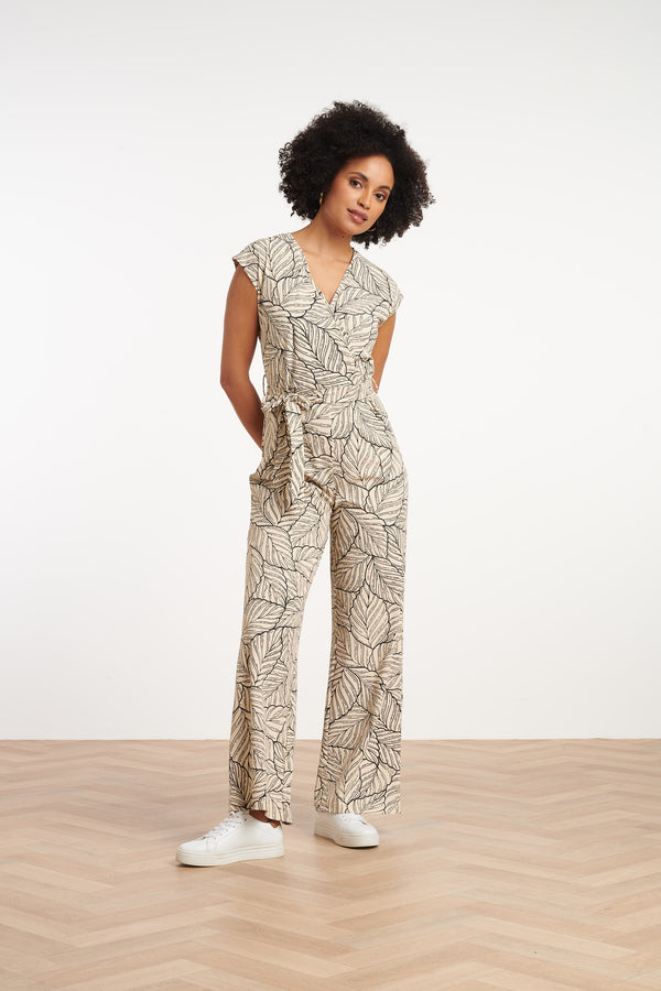 smashed lemon 25383 Jumpsuits | Sand-Black
