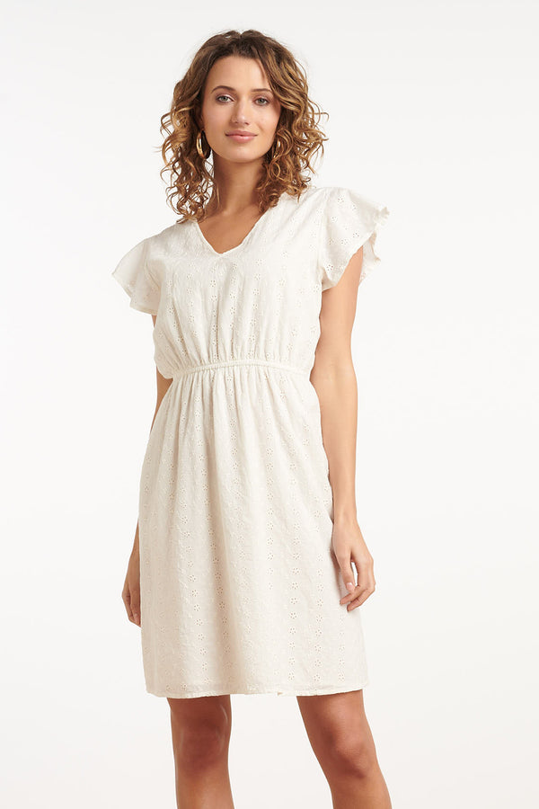 Smashed Lemon 35008 Jurken | White