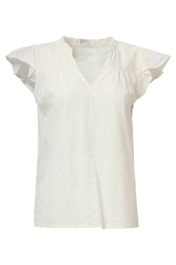 Smashed Lemon 35009 Tops | White