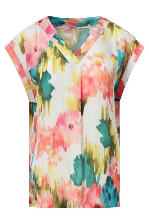 Smashed Lemon 35020 Tops | Off-White-Multicolour