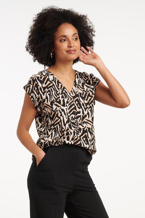 Smashed Lemon 35022 Tops | Blackwhite