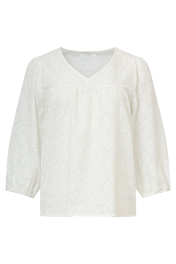 Smashed Lemon 35092 Tops | White