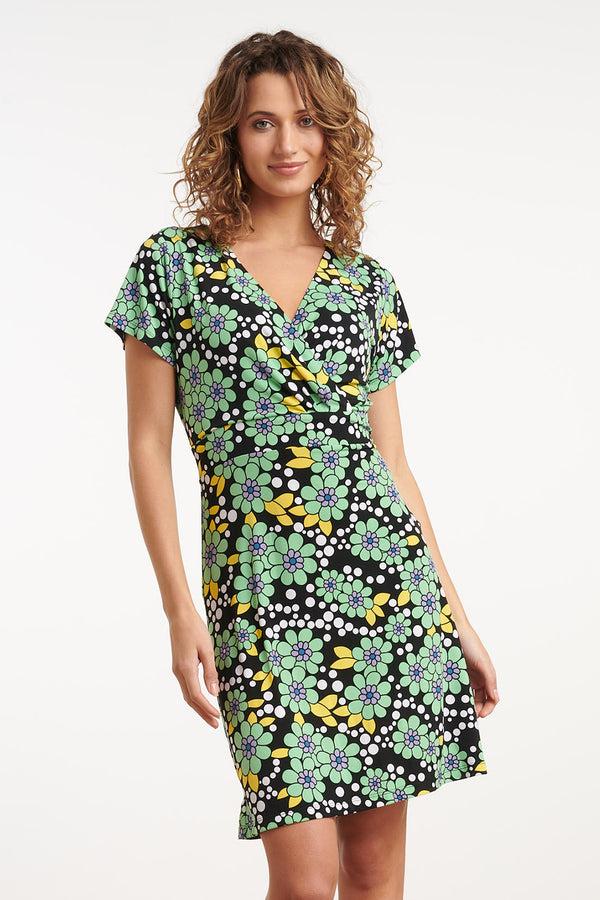 Smashed Lemon 35098 Jurken | Blackwhite