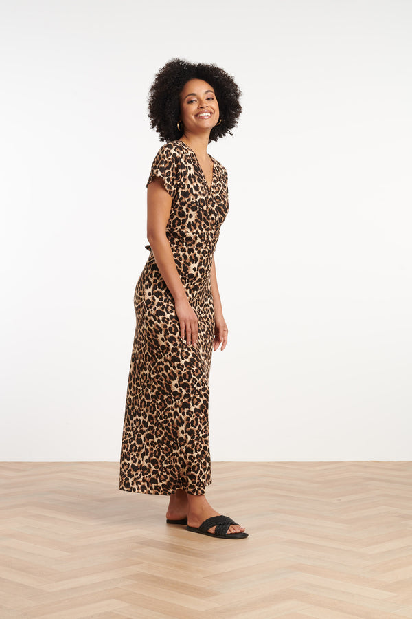 Smashed Lemon 35102 Jurken | Sand-Multicolour