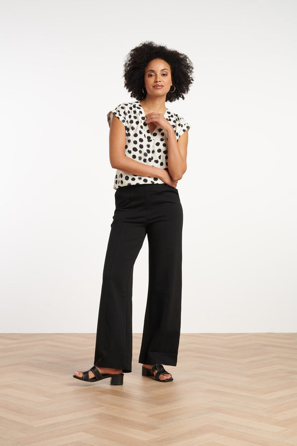 smashed lemon 35105 Tops | Offwhite-Black