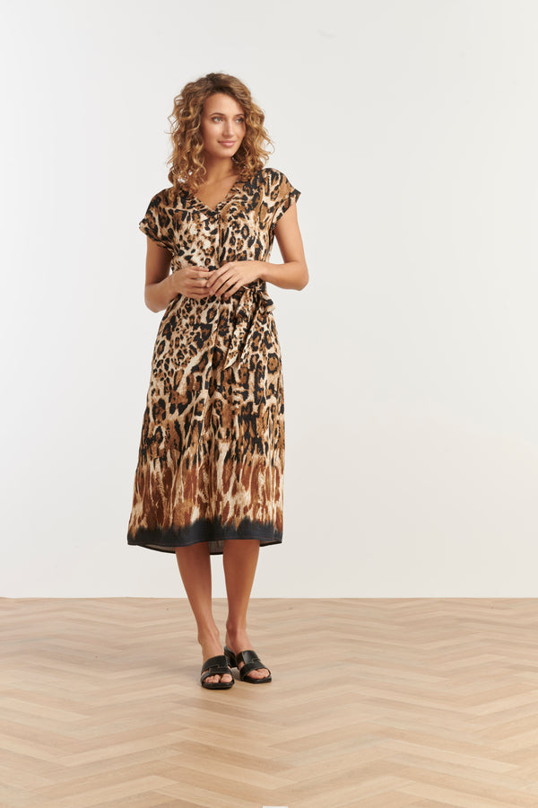 Smashed Lemon 35112 Jurken | Sand-Multicolour