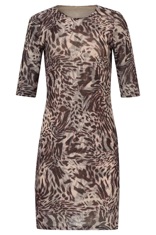 Smashed Lemon 35114 Jurken | Sand-Brown