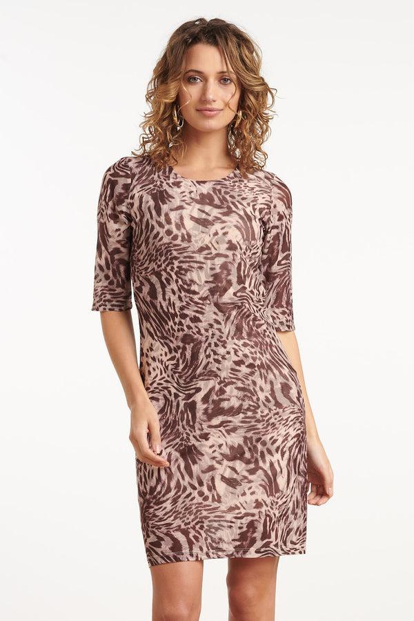 Smashed Lemon 35114 Jurken | Sand-Brown