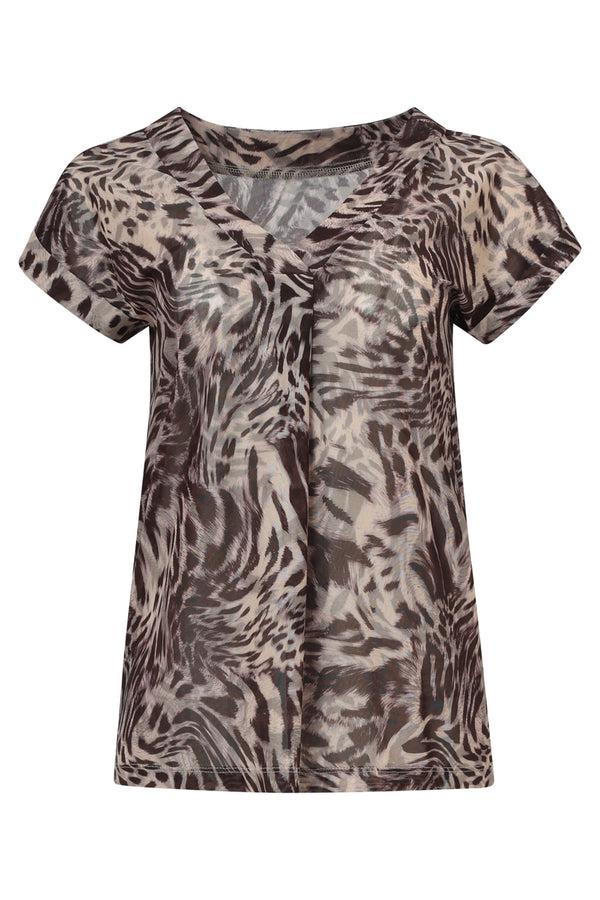 Smashed Lemon 35115 Tops | Sand-Brown