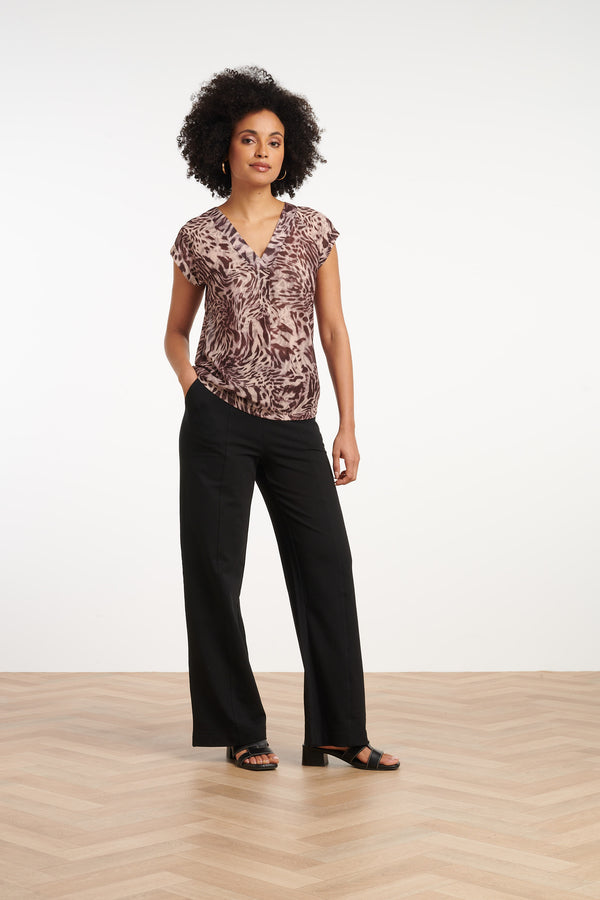 Smashed Lemon 35115 Tops | Sand-Brown