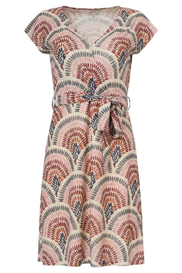 Smashed Lemon 35128 Jurken | Off-White-Multicolour