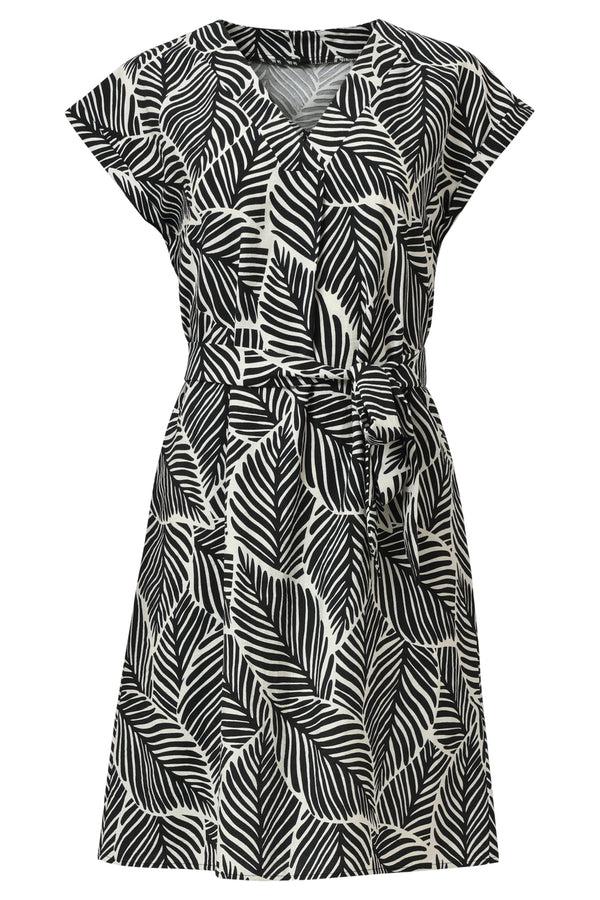 Smashed Lemon 35141 Jurken | Offwhite-Black