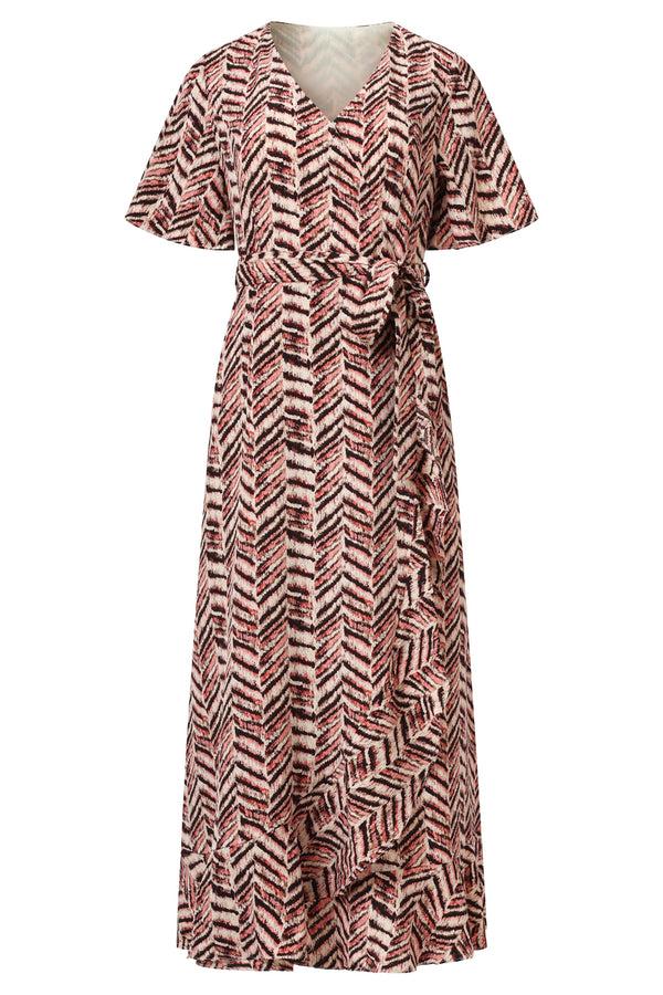 Smashed Lemon 35142 Jurken | Black-Pink