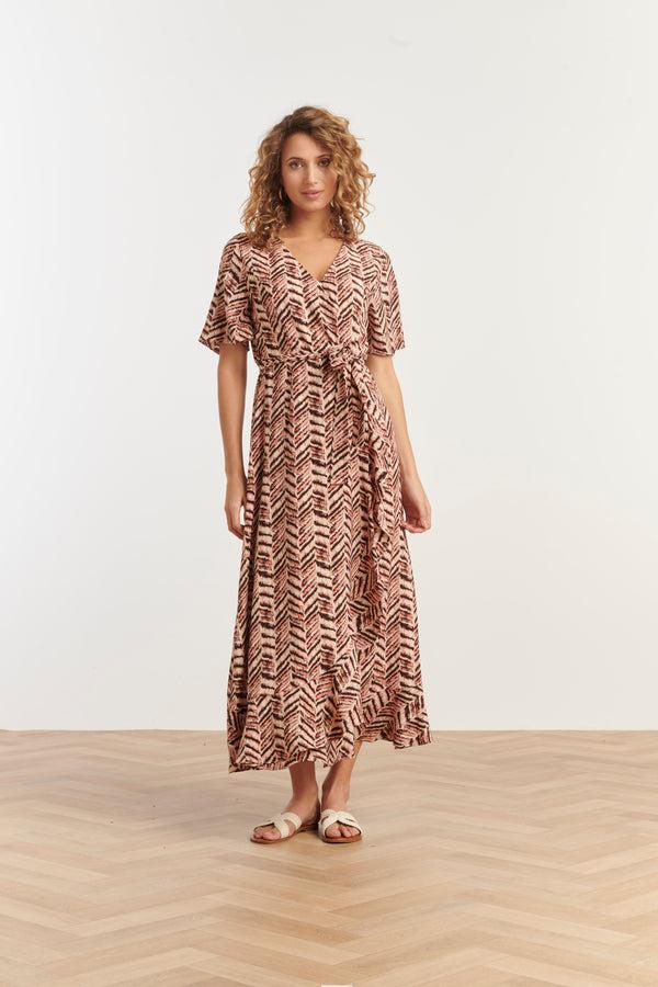 smashed lemon 35142 Jurken | Black-Pink