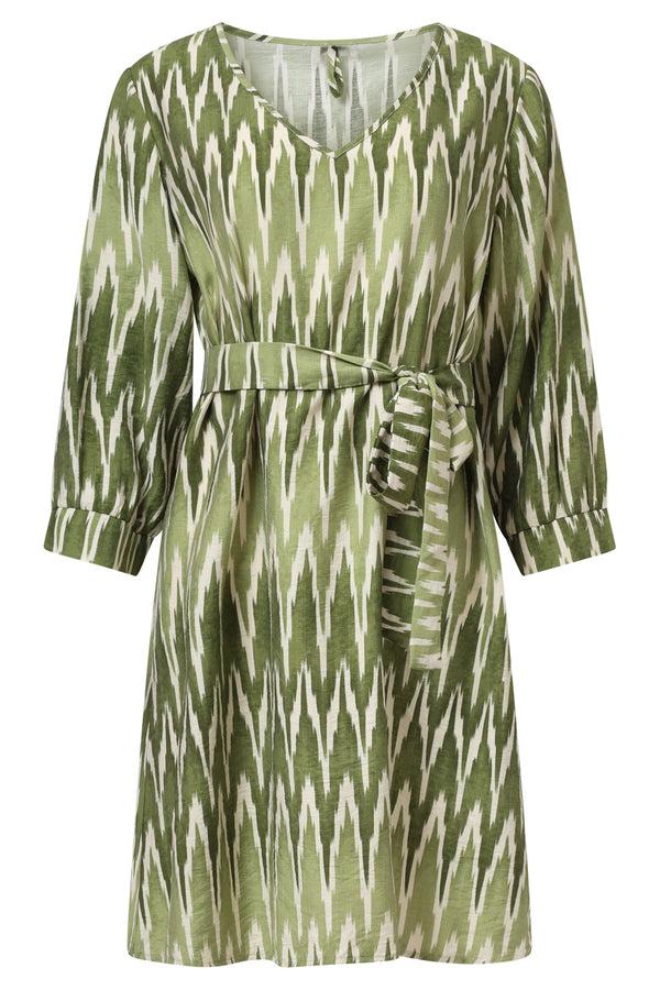 Smashed Lemon 35143 Jurken | Army-Off-White