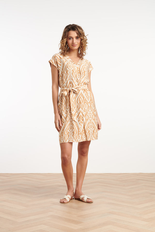 Smashed Lemon 35153 Jurken | Sand-Off White