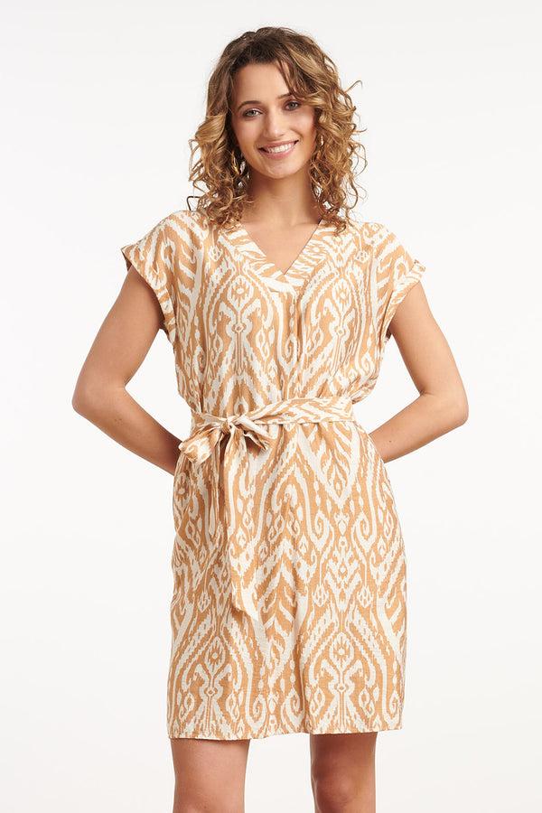 Smashed Lemon 35153 Jurken | Sand-Off White