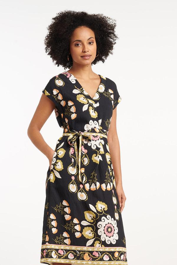 Smashed Lemon 35156 Jurken | Blackwhite