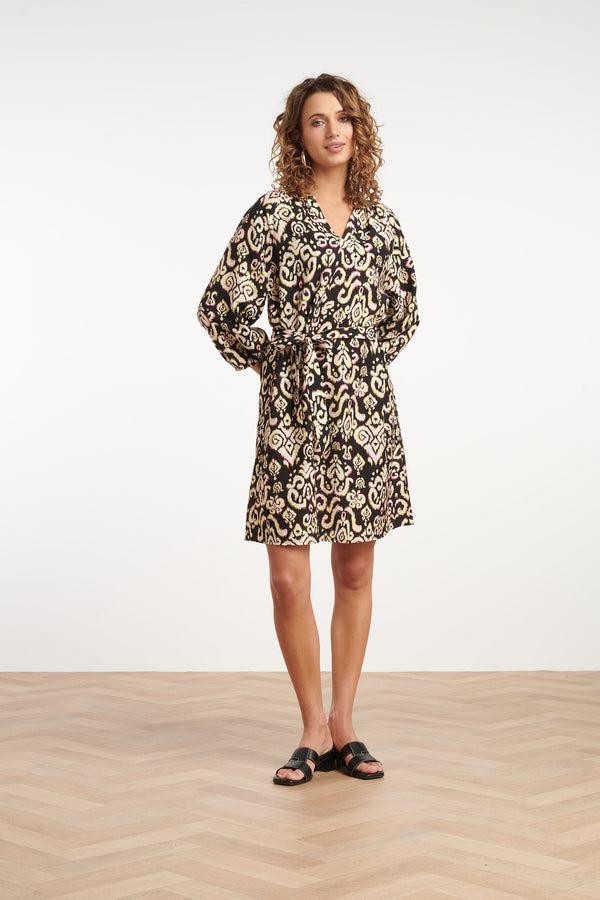 Smashed Lemon 35168 Jurken | Black-Sand