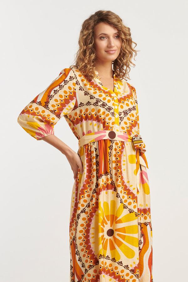 Smashed Lemon 35173 Jurken | Muticolour