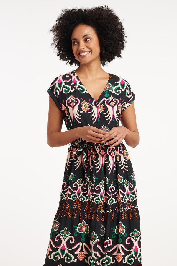 Smashed Lemon 35186 Jurken | Blackwhite