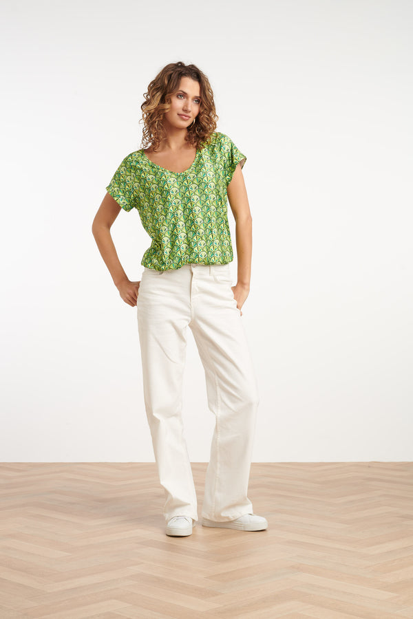 Smashed Lemon 35194 Tops | Green