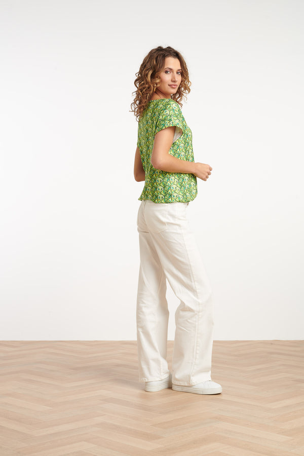 Smashed Lemon 35194 Tops | Green