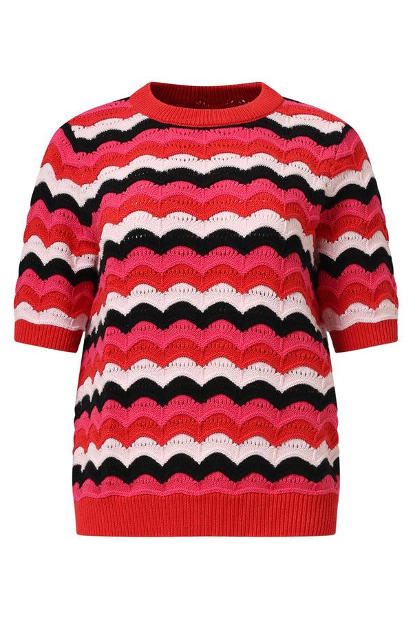 Smashed Lemon 35198 Tops | Pink-Multicolour