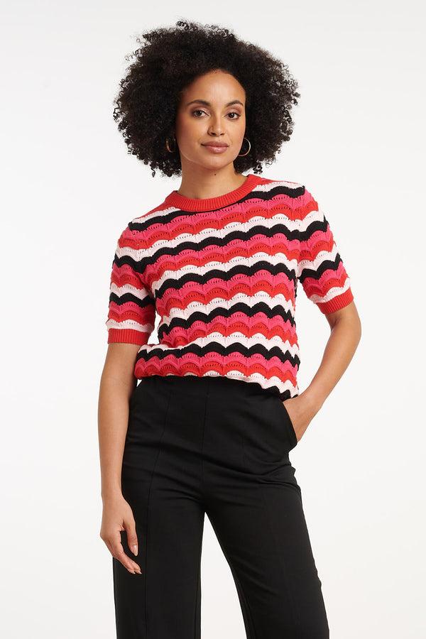 smashed lemon 35198 Tops | Pink-Multicolour