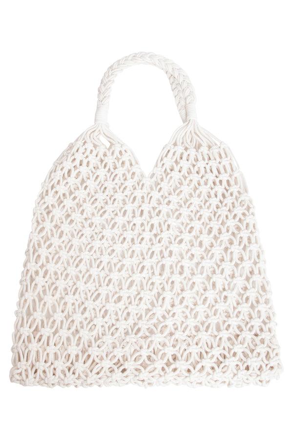 Smashed Lemon 56016 Gehaakte Schoudertas - | White