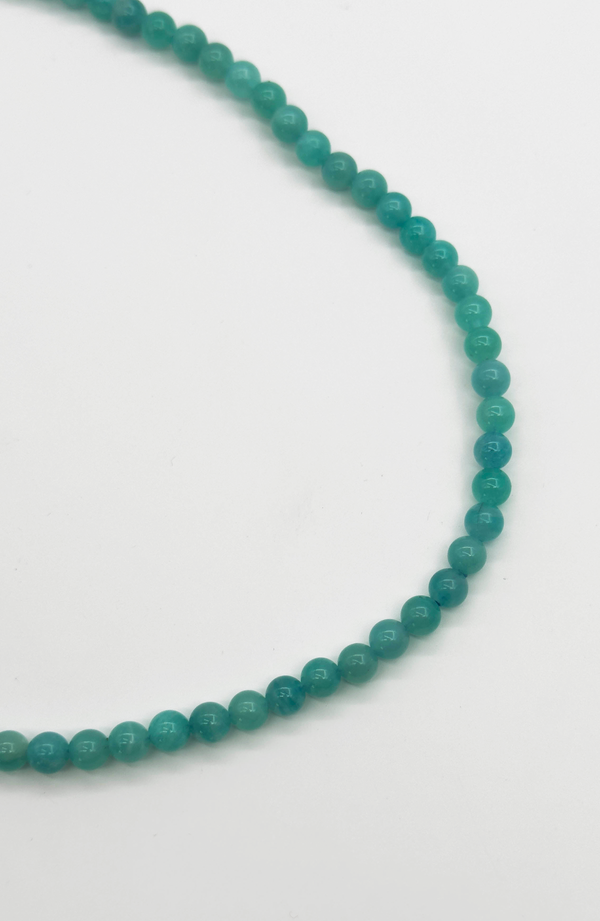 Smashed Lemon 64020 Amazonite Kralenketting | Agua