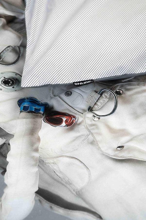 Snurk Astronaut Grey Dekbedovertrek