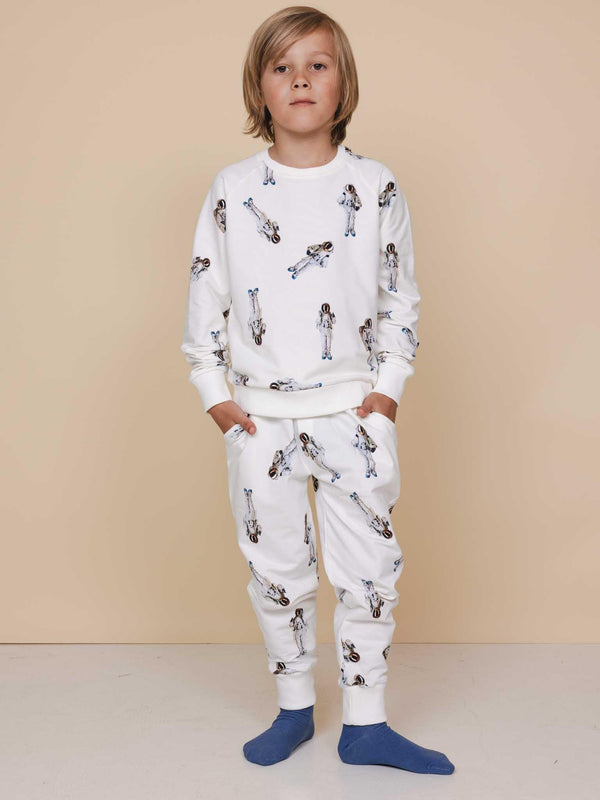 Snurk Astronaut Sweater En Broek Set Kids